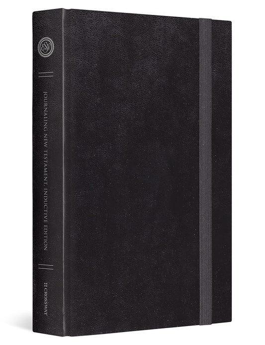 ESV Journaling New Testament, Inductive Edition (Black with Strap) cover image