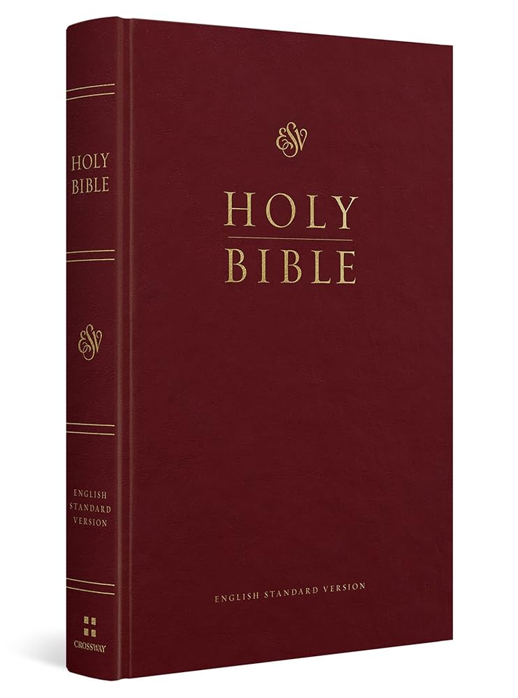 ESV Pew Bible (Burgundy) cover image