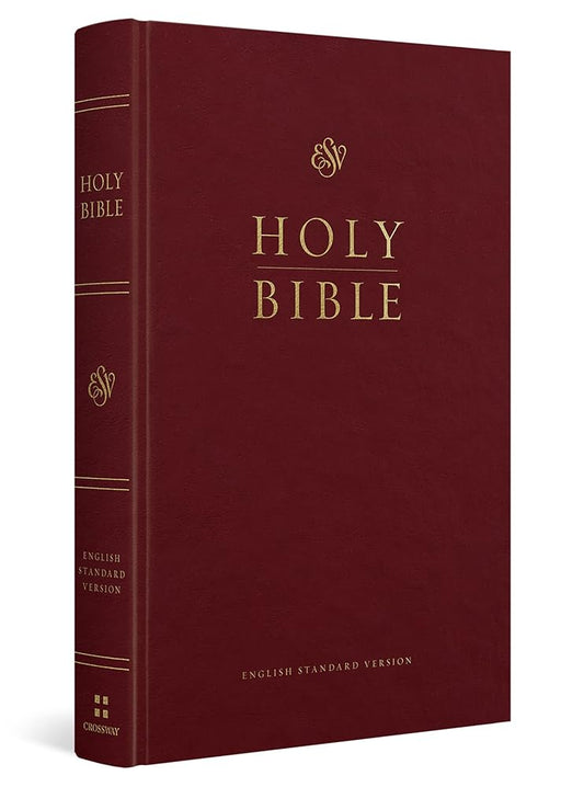 ESV Pew Bible (Burgundy) cover image