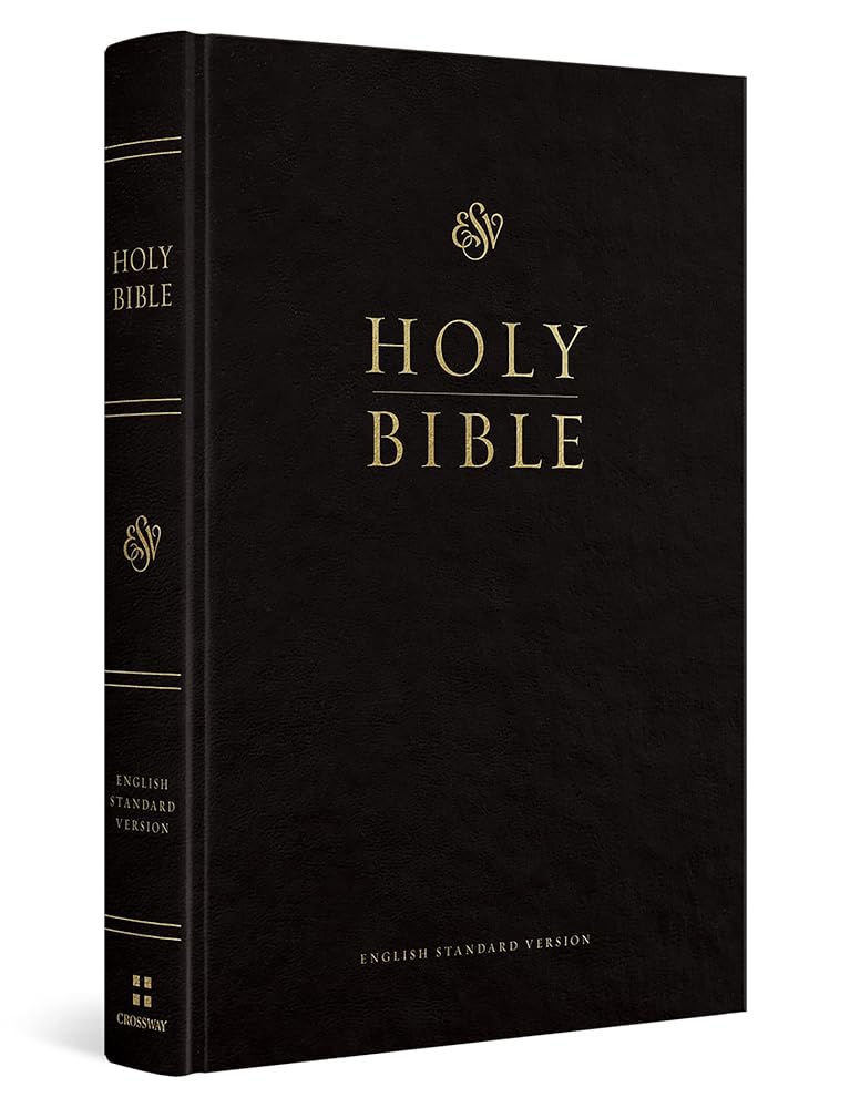 ESV Premium Pew and Worship Bible (Black) cover image