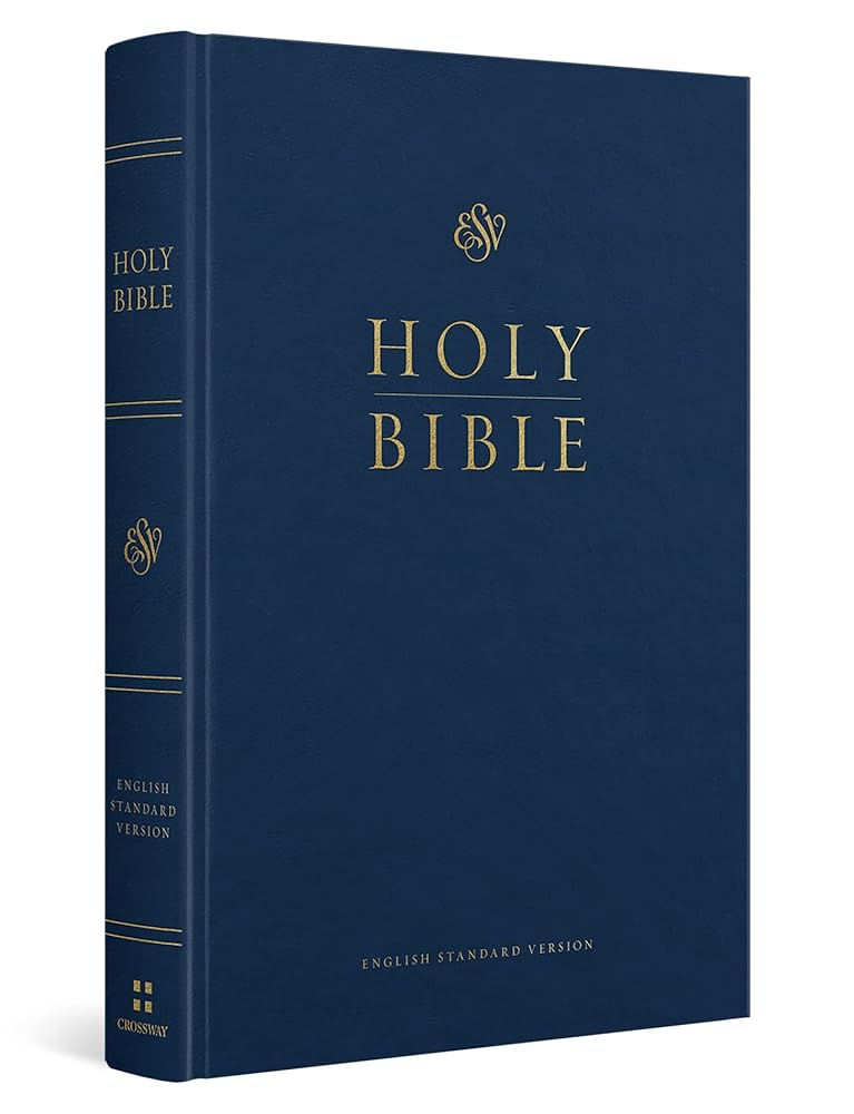 ESV Premium Pew and Worship Bible (Blue) cover image
