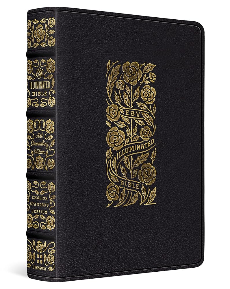 ESV Illuminated Bible, Art Journaling Edition (Black) cover image