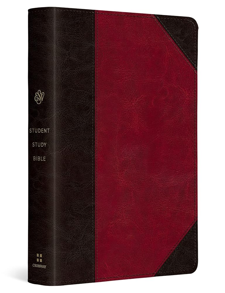 ESV Student Study Bible (TruTone, Brown/Cordovan, Portfolio Design) cover image