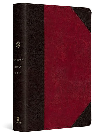 ESV Student Study Bible (TruTone, Brown/Cordovan, Portfolio Design) cover image