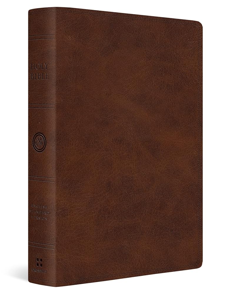 ESV Giant Print Bible (TruTone, Deep Brown) cover image