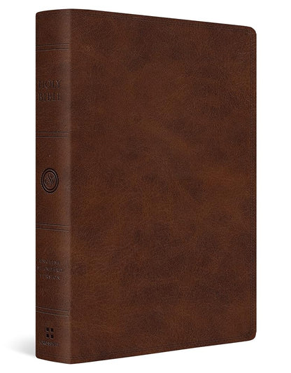 ESV Giant Print Bible (TruTone, Deep Brown) cover image