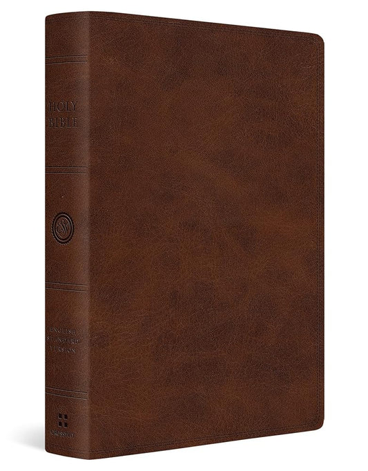 ESV Giant Print Bible (TruTone, Deep Brown) cover image