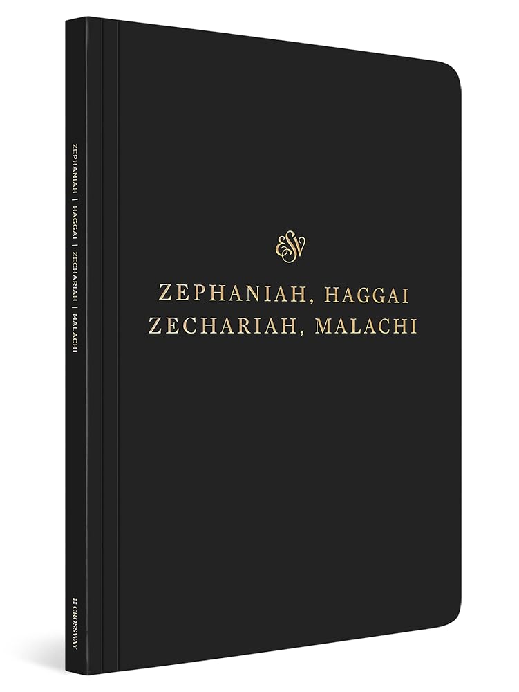 ESV Scripture Journal: Zephaniah, Haggai, Zechariah, and Malachi cover image