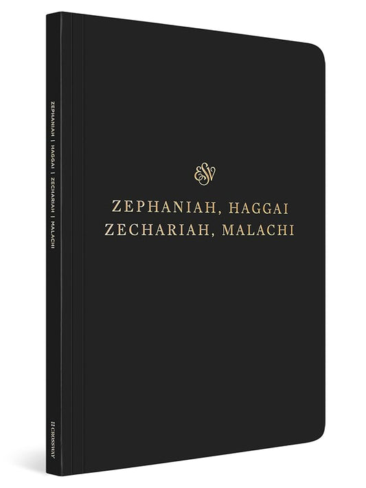 ESV Scripture Journal: Zephaniah, Haggai, Zechariah, and Malachi cover image
