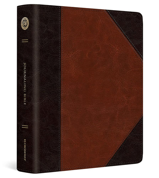 ESV Journaling Bible (TruTone, Brown/Cordovan, Portfolio Design) cover image