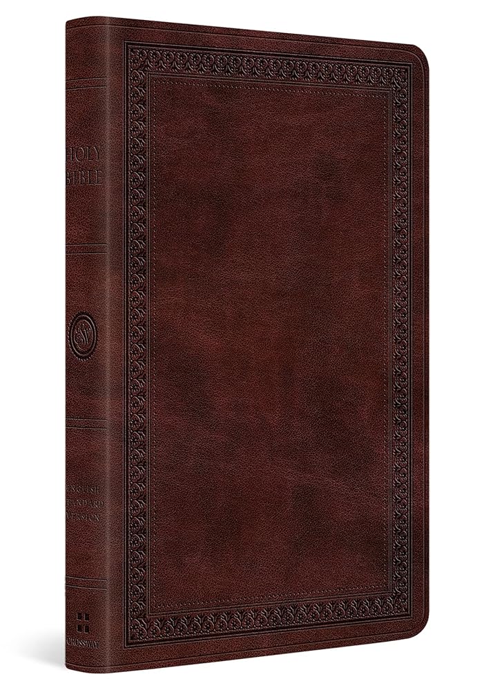 ESV Premium Gift Bible (TruTone, Mahogany, Border Design) cover image