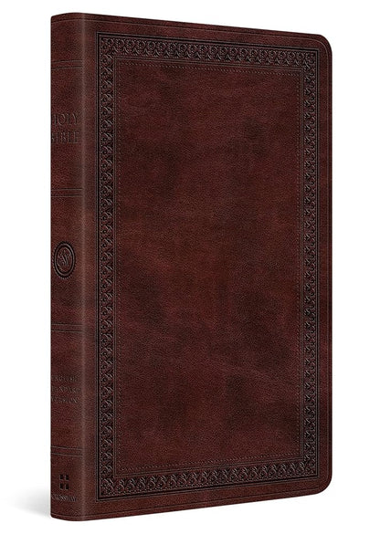 ESV Premium Gift Bible (TruTone, Mahogany, Border Design) cover image