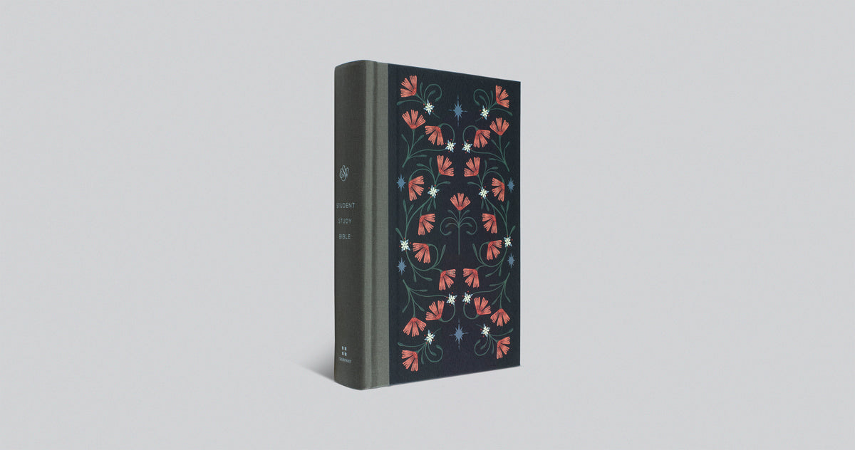 ESV Student Study Bible (Hardcover, Flowers Design)