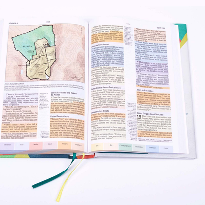 CSB Rainbow Study Bible, Hardcover
