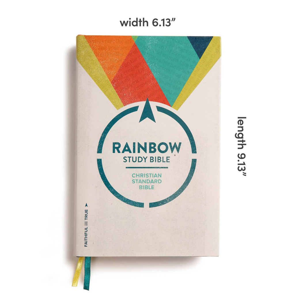 CSB Rainbow Study Bible, Hardcover