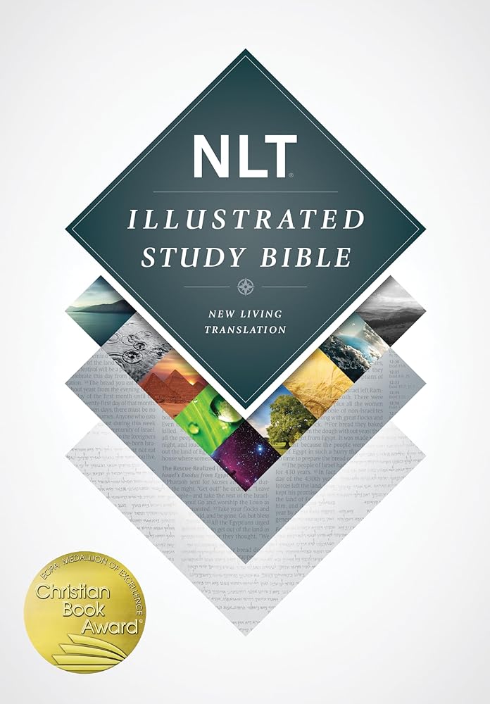 Illustrated Study Bible NLT (Hardcover) cover image