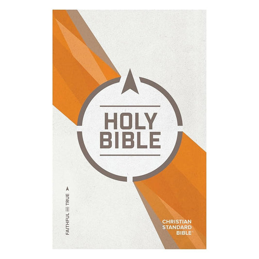 CSB Outreach Bible, Black Letter, New Believer, Economy, Gift, Easy-to-Read Bible Serif Type cover image