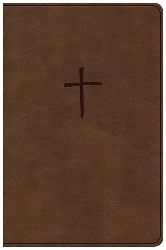 NKJV Compact Bible, Value Edition Brown Leathertouch cover image