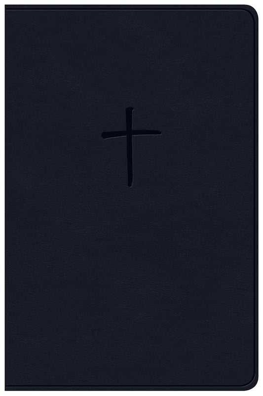 NKJV Compact Bible, Value Edition Navy Leathertouch cover image