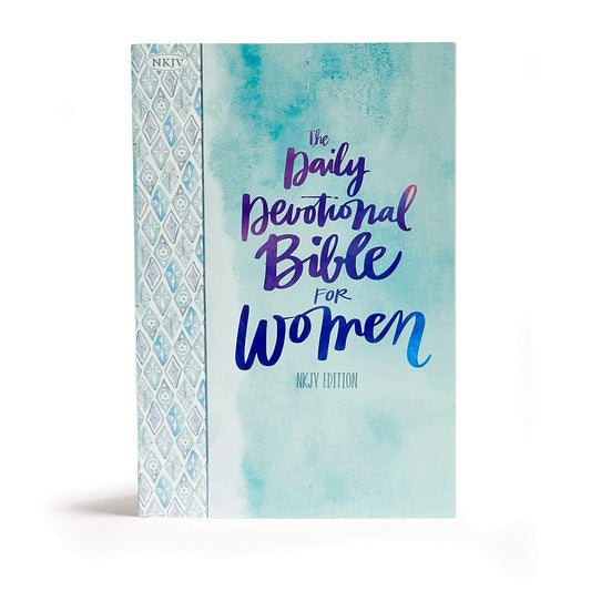 NKJV Daily Devotional Bible for Women, Trade Paper cover image