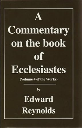 Commentary on Ecclesiastes (Volume 4 of the Works) cover image