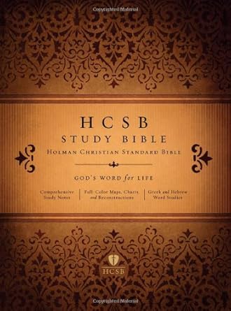 HCSB Study Bible, Jacketed Hardcover cover image