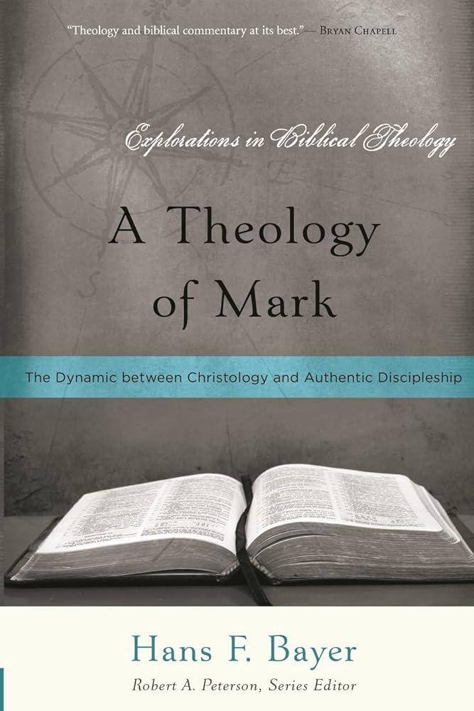 A Theology of Mark: The Dynamic between Christology and Authentic Discipleship (Explorations in Biblical Theology) cover image