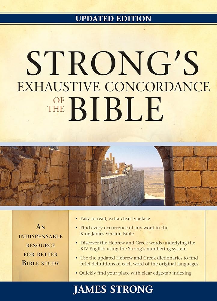 Strong's Exhaustive Concordance of the Bible cover image