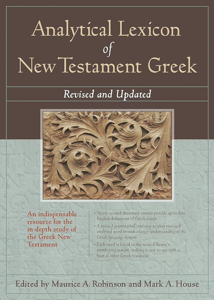 Analytical Lexicon of New Testament Greek: Revised and Updated cover image