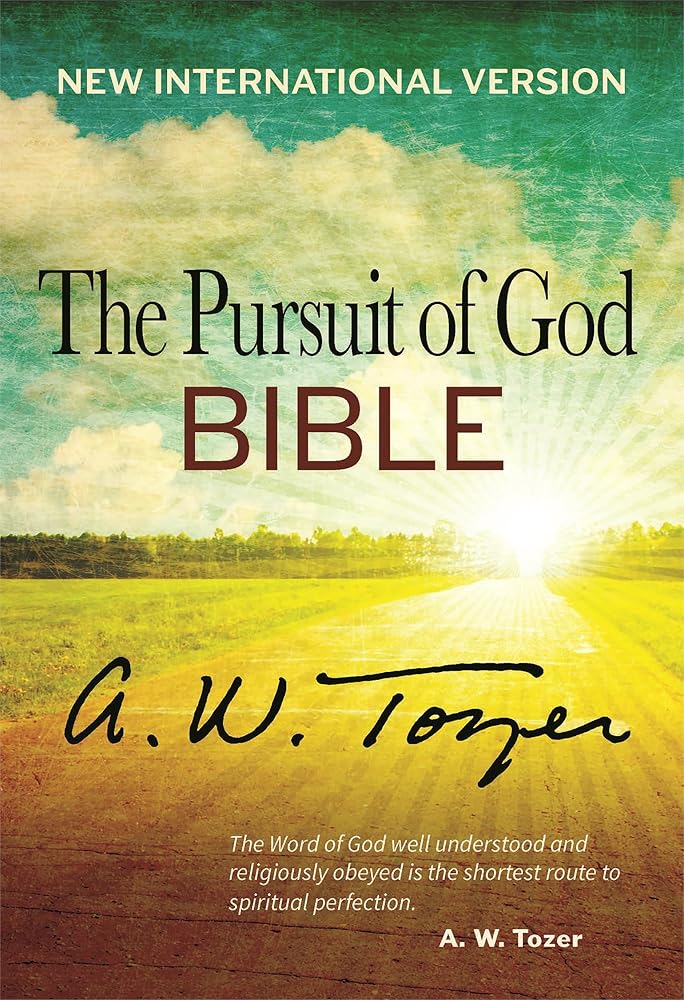 The Pursuit of God Bible NIV (Hardcover) cover image