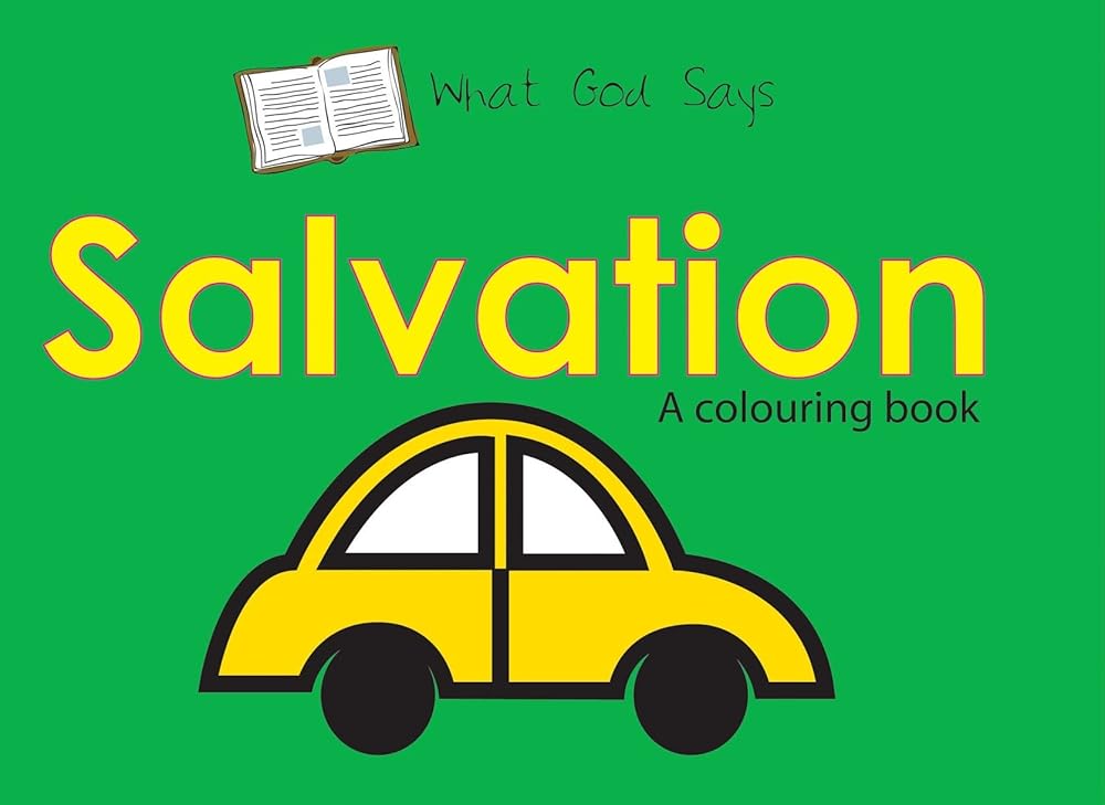 What God Says: Salvation (Bible Art) cover image