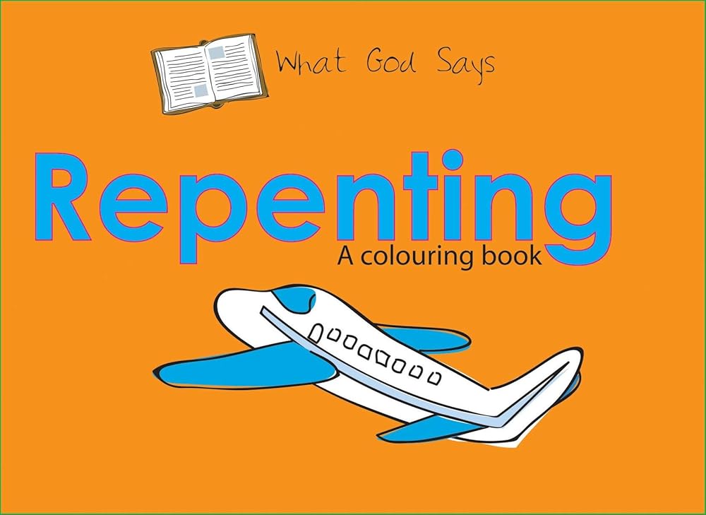 What God Says: Repenting (Bible Art) cover image