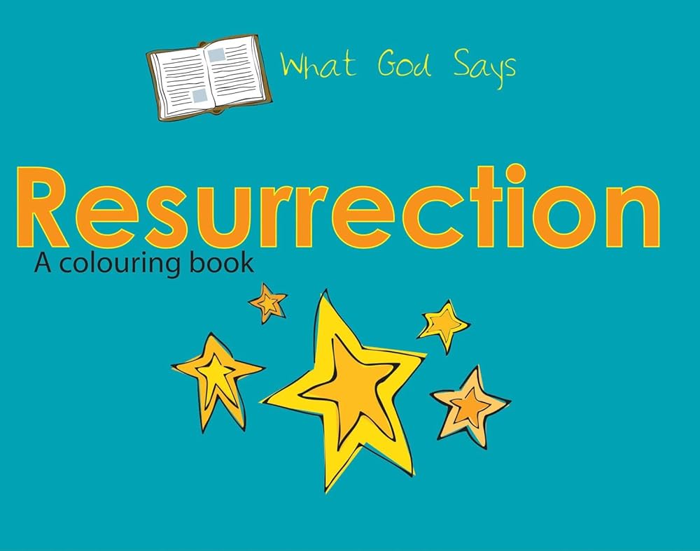 What God Says: Resurrection (Bible Art) cover image