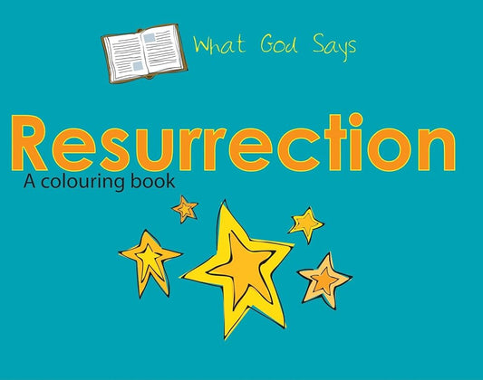 What God Says: Resurrection (Bible Art) cover image
