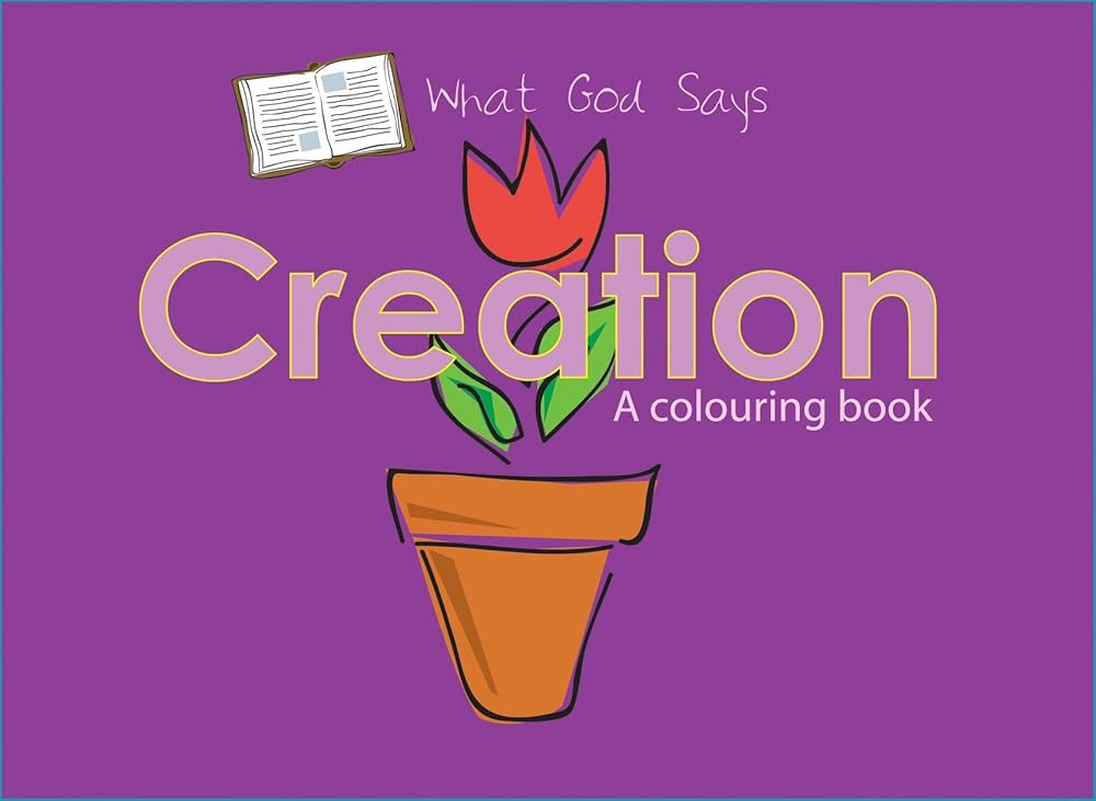 What God Says: Creation (Bible Art) cover image