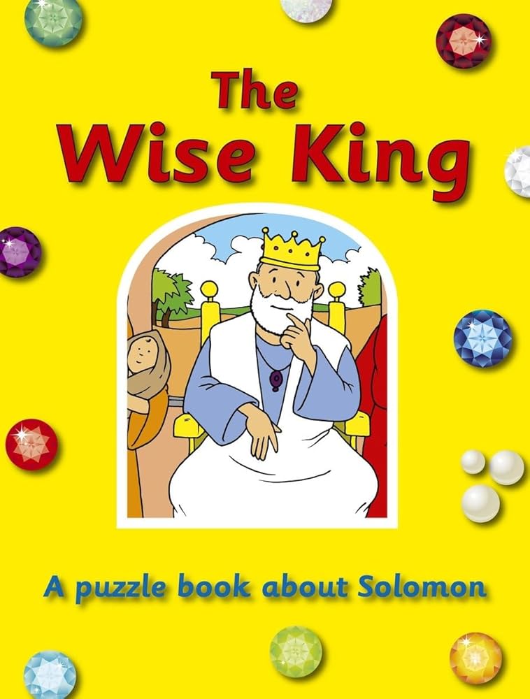 The Wise King: A puzzle book about Solomon cover image