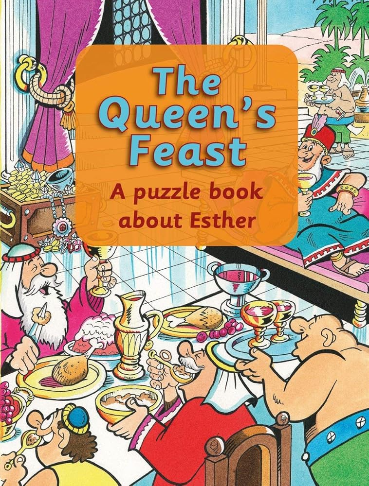 The Queen's Feast: A puzzle book about Esther cover image