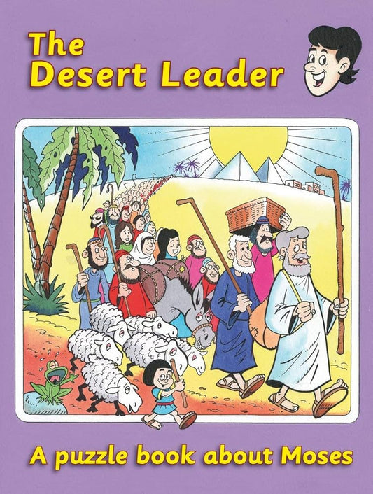 The Desert Leader: A puzzle book about Moses cover image