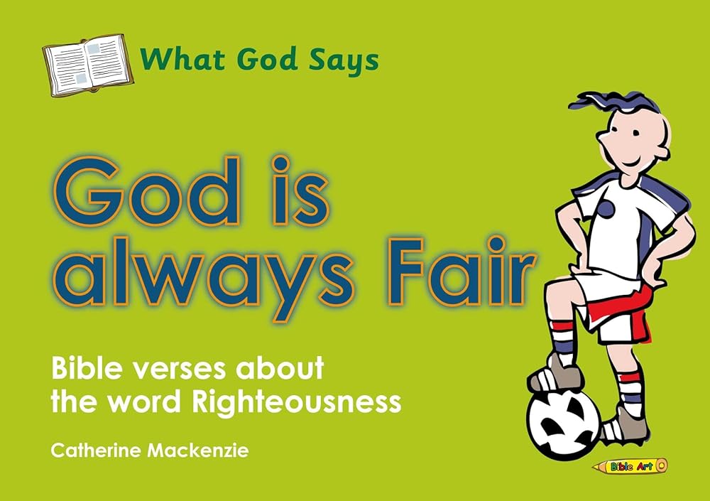 God Is Always Fair (Bible Art) cover image