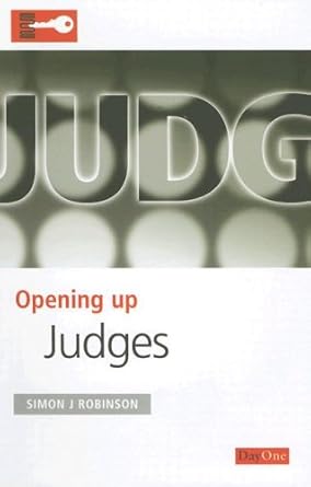 Opening up Judges (Opening up the Bible) cover image
