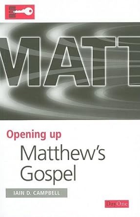 Matthew's Gospel (Opening Up) cover image