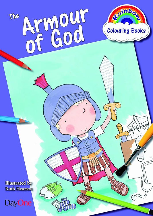 The Armour of God (Rainbow Colouring Book) cover image