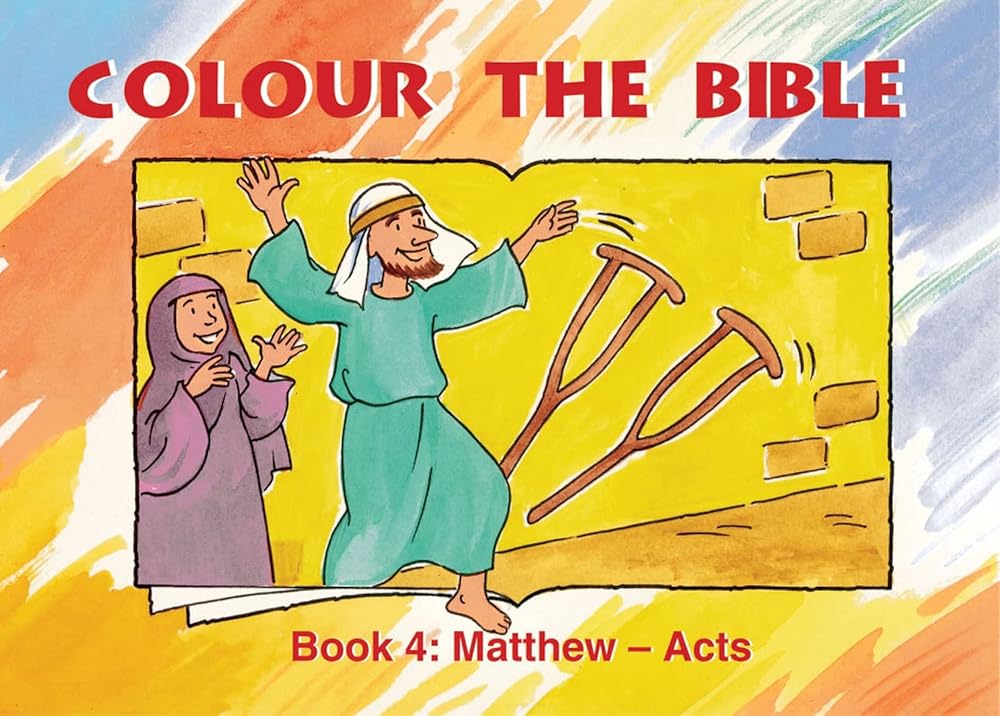 Colour the Bible: Book 4, Matthew-Acts cover image