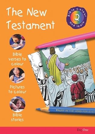 Bible Colour and Learn: 2 New Testament cover image