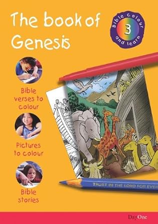Bible Colour and Learn: 3 Genesis cover image