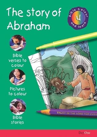Bible Colour and Learn: 4 Abraham cover image