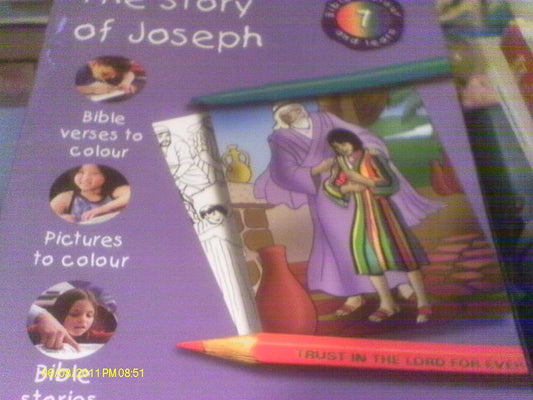 Bible Colour and Learn: 7 Joseph cover image
