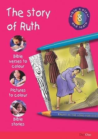 Bible Colour and Learn: 8 Ruth cover image