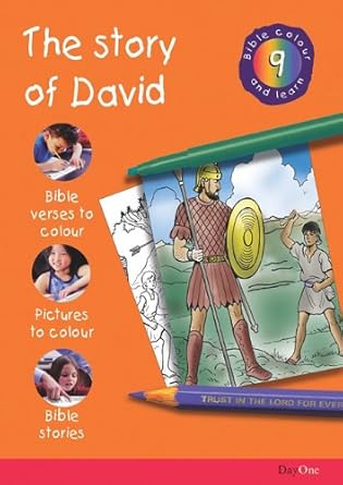 Bible Colour and Learn: 9 David cover image