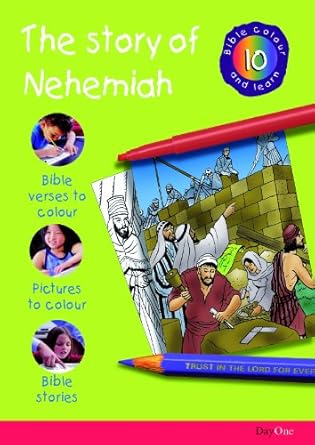 Bible Colour and learn: 10 Nehemiah cover image